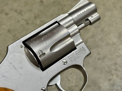 Smith & Wesson Model 640 J-Frame 38 Special Stainless 1990 S&W 5 Shot - Image 5 of 10