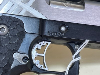 Accuracy X Custom 2011 9mm Competition Pistol – Stainless Slide, Match Trigger, 4 Magazines - Image 8 of 9