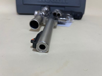 Ruger Super Redhawk .44 Magnum Stainless Revolver w/ Burris Scope - Image 6 of 9