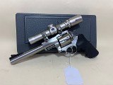 Ruger Super Redhawk .44 Magnum Stainless Revolver w/ Burris Scope - Image 5 of 9