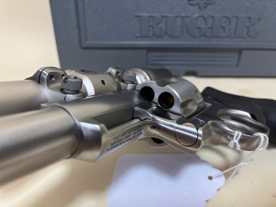Ruger Super Redhawk .44 Magnum Stainless Revolver w/ Burris Scope - Image 7 of 9