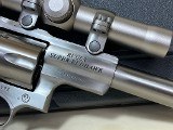 Ruger Super Redhawk .44 Magnum Stainless Revolver w/ Burris Scope - Image 2 of 9
