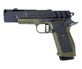 Wilson Combat Project 1 Division 77 9mm Comp Black & Green 18 Round Capacity - 1 of 3