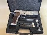 SIG Sauer P226S Sport 9mm Stainless Target Pistol Aristocrat(German Frame, Wood Grips, 2 Magazines) - 1 of 10