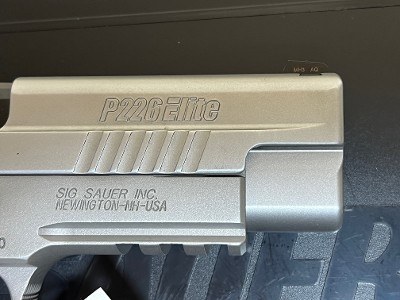 Sig Sauer P226 Elite Alloy Stainless 9mm – TALO Edition, Night Sights, Rosewood Grips - Image 8 of 9