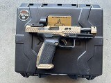 USED Canik TTI Combat 9mm Taran Tactical W/ M03 Red Dot 18 Round Capacity HG7854V-N - 3 of 8
