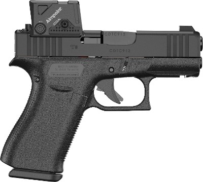 Glock 43X 9mm MOS8 W/ Aimpoint COA Red Dot PX4350B01FRMOS8A4 - Image 1 of 1