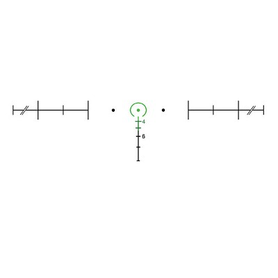 Trijicon ACOG 4x32 Scope with TA51 Mount, CK ODG, Dual Illuminated Green Horseshoe/Dot .223 BAC Reti 100366 100366 - Image 3 of 3