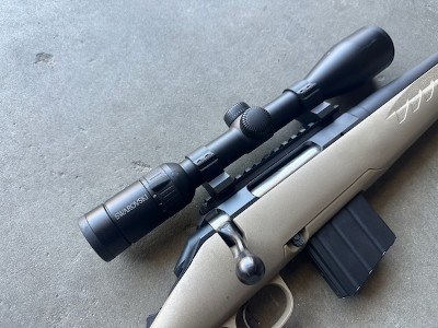 Ruger American Ranch 350 Legend - READ DESCRIPTION - Bolt-Action Rifle FDE Synthetic Stock Scope not included - Image 4 of 7