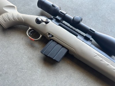 Ruger American Ranch 350 Legend - READ DESCRIPTION - Bolt-Action Rifle FDE Synthetic Stock Scope not included - Image 5 of 7