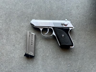 Walther Arms TPH Stainless Steel semi-auto 22 lr pistol - Image 3 of 7