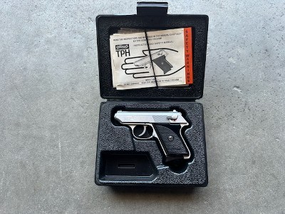 Walther Arms TPH Stainless Steel semi-auto 22 lr pistol - Image 1 of 7