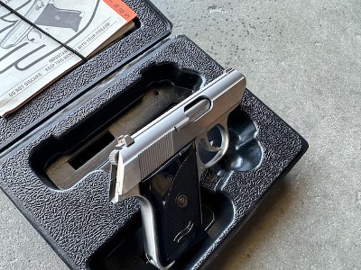 Walther Arms TPH Stainless Steel semi-auto 22 lr pistol - Image 4 of 7