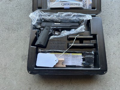 Browning 1911-380 Black Label 380 ACP Pistol Mini 1911 - Image 1 of 8