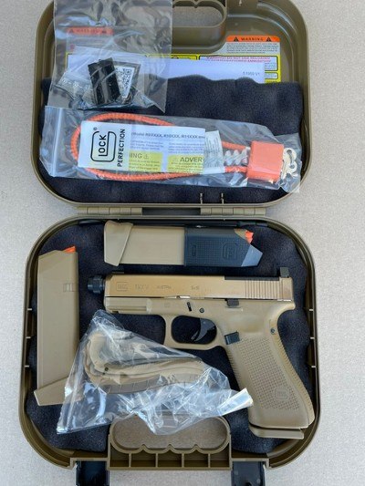 Glock 19XV 9mm FDE MOS Threaded Barrel 19 Round Capacity PV1950S03XMOSTB - Image 2 of 4