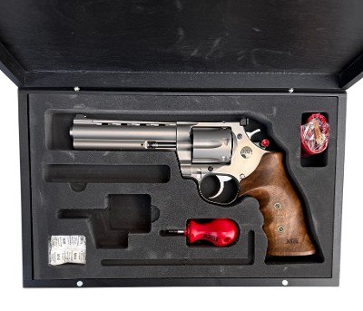 Nighthawk Custom Korth Classic Mongoose 357 Mag Silver DLC 5.25