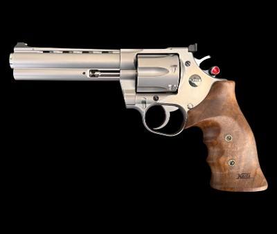 Nighthawk Custom Korth Classic Mongoose 357 Mag Silver DLC 5.25