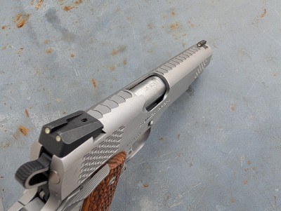 Pre-owned Kimber Custom Shop 1911 Stainless Raptor II 45 ACP 5
