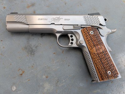 Pre-owned Kimber Custom Shop 1911 Stainless Raptor II 45 ACP 5