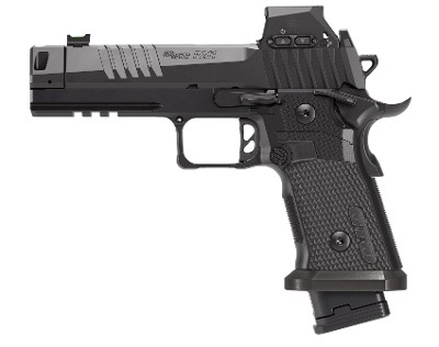 Sig Sauer P211 9mm SAO Compensator W/ RomeoX Pro SigLoc 23 Round Capacity 211 2011 211F-9-GTO-B-RXSL - Image 1 of 1
