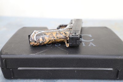 ISSC M22 .22 LR Pistol – Outshine Camo Finish, 4