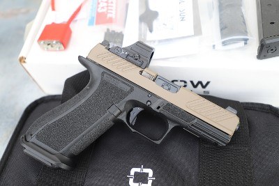 Shadow Systems XR920 COMBAT 9MM FDE SLIDE W/ HOLOSUN 507C X2 - Image 6 of 7