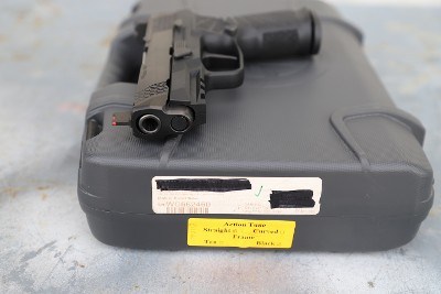Wilson Combat WCP320 Carry 9mm Pistol – X-TAC Slide, Action Tune, Straight Trigger, 17+1 USED - Image 6 of 7