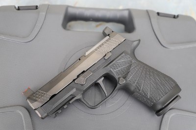 Wilson Combat WCP320 Carry 9mm Pistol – X-TAC Slide, Action Tune, Straight Trigger, 17+1 USED - Image 2 of 7