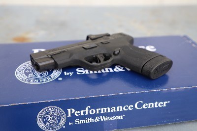 Smith & Wesson Performance Center M&P Shield Plus 9mm – Crimson Trace Red Dot, Ported 4