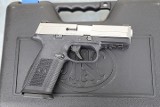 FN FNS-40 .40 S&W Pistol – Two-Tone Black/Silver, 14-Round Capacity, Night Sights - Image 7 of 8