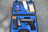FN FNS-40 .40 S&W Pistol – Two-Tone Black/Silver, 14-Round Capacity, Night Sights - Image 1 of 8