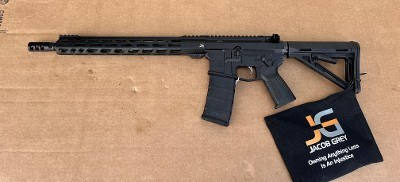 Jacob Grey JG15 – Lightweight AR15 M-LOK AR Platform, 7.62X39, Muzzle Brake, Multi-Caliber - Image 4 of 6