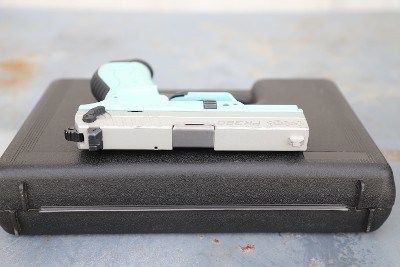Walther Arms Silver Angel Blue / Nickel PK380 380 ACP USED 5050325 - Image 5 of 8
