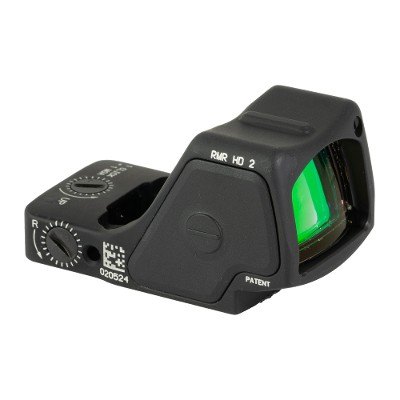 Trijicon RMR HD Adjustable 1x55 Segmented Ring 3.25 MOA Red Dot 3200002 Free Shipping - Image 1 of 2