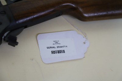 Vintage Marlin Model 1895 Lever Action Rifle – .45-70 Govt, JM Stamped, Walnut Stock, 22