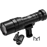 SureFire M340CBKPRO Mini Scout Light Pro Black Anodized Aluminum Rifle 500 Lumens White LED Bulb 175 Meters Beam - 1 of 1