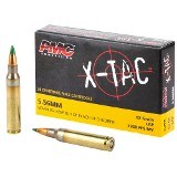 PMC X-Tac 5.56 NATO Ammo 62 grain M855 Green Tip FMJ Case of 1000 Rounds 556K - Image 1 of 1