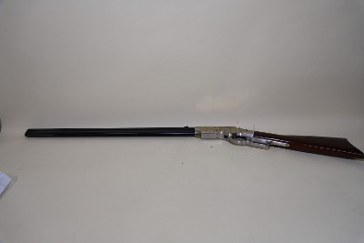 Uberti 1860 Henry / America Remembers “Mort Künstler” Civil War Sesquicentennial Tribute Henry — Limited Edition 1 of 300, .44-40, 24 1/4