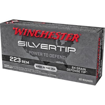 Winchester Silver Tip 223 Remington Ammo 64 grain Tipped Case of 200 Rounds W223ST - Image 1 of 1
