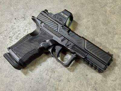 Zev Technologies OZ9C 9mm Icarus Precision Holosun HS507 Comp Extra Frames - Image 2 of 15