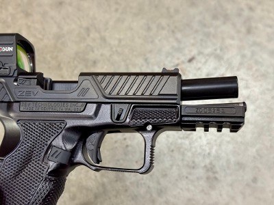 Zev Technologies OZ9C 9mm Icarus Precision Holosun HS507 Comp Extra Frames - Image 6 of 15