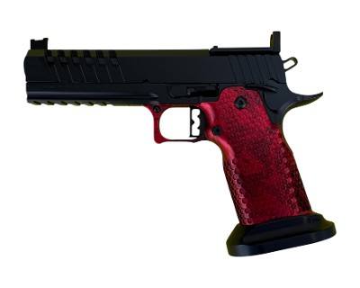 Masterpiece Arms DS9 Hybrid 9mm Black & Red 2011 Optics Ready DS9HYB-BLKRED MPA - Image 2 of 2