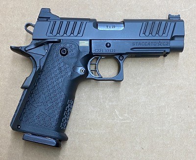 STI Staccato C2 DPO 9mm DLC Barrel Optics Ready AL Frame 2011 10-1101-000102 - Image 3 of 3