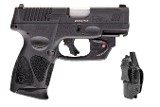 Taurus G3C 9mm Black W/ Viridian Laser & Holster 12 Round Capacity 1-G3C931-CK3 - Image 1 of 1