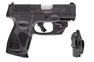 Taurus G3C 9mm Black W/ Viridian Laser & Holster 12 Round Capacity 1-G3C931-CK3 - Image 1 of 1