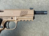 Colt 1911 Rail Gun FDE 22LR 5