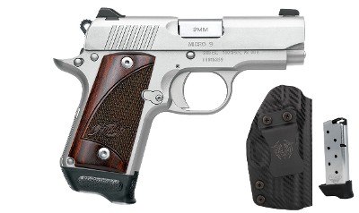 Kimber Micro9 9mm Stainless RTC Bundle W/ Holster 7 Round Capacity Micro 9 3300255 - Image 1 of 1