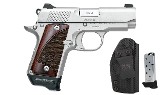 Kimber Micro9 9mm Stainless RTC Bundle W/ Holster 7 Round Capacity Micro 9 3300255 - Image 1 of 1