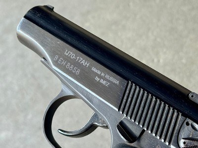Russian IMEX Makarov 380 ACP IJ70-17AH B-West Import IJ70 Baikal - Image 6 of 10