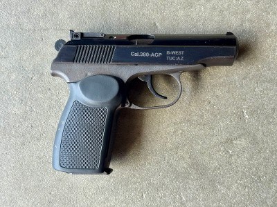 Russian IMEX Makarov 380 ACP IJ70-17AH B-West Import IJ70 Baikal - Image 2 of 10
